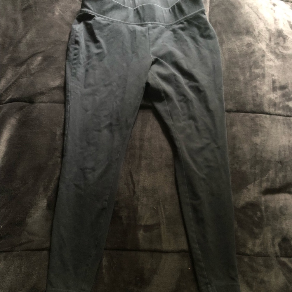 Lands End Black Leggings